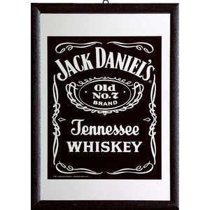 Art mural en verre Jack Daniel's Spiegel Black Label - Product Image 1