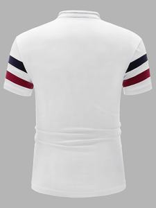 Chemises et vestes pour hommes, confortables, durables, élégantes, unies, à séchage rapide, en polyester/coton tricoté, pour tous les occasions décontractées et en plein air - Product Image 6