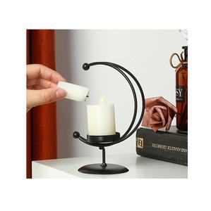 Handcrafted metal candle holder <b>set</b> with elegant patterns perfect <b>for</b> living room <b>dining</b> table bedroom or <b>outdoor</b> decor - Product Image 4