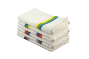 Serviette de cuisine en coton 100% à séchage rapide, à motif chevron, pour la maison, la plage, résistante aux enfants, écologique, couleur orange, tissée - Product Image 5