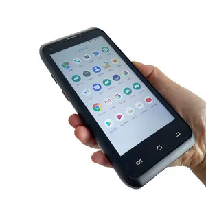 Jepower 공장 판매 안드로이드 모바일 PDA NFC 컴퓨터 휴대용 바코드 스캐너 지문 IP65 PDA 창고 용