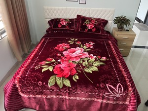 Juegos de edredón de sublimación Coreana de poliéster 100%, diseños personalizados ecológicos Súper suaves, manta de invierno de 200x240cm hecha en Vietnam - Product Image 4