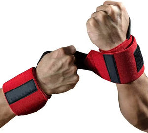 Poignets de sport personnalisés les plus vendus pour l'usine de dynamophilie Poignet de musculation élastique et extensible pour l'haltérophilie - Product Image 6