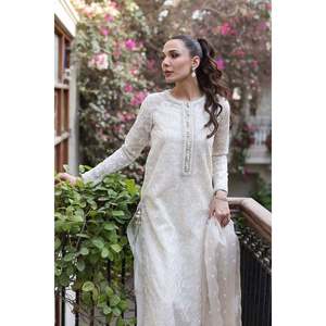 Ensemble chemise et dupatta en mousseline de soie Lia Formal - Product Image 2