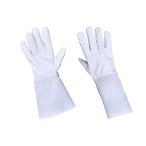 Double-Layer Thick Cowhide Labor Protection Gloves Wear-Resistant <b>Welding</b> Gloves for Hand and Arm Protection 2026 - Product Image 2