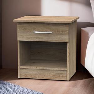 Premium Quality Bedside Table 2301 Modern Solid <b>Wood</b> Easy To Assemble Bedside Table <b>For</b> Bedroom - Product Image 1