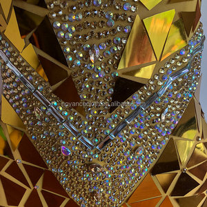 Robes de soirée en satin à paillettes scintillantes pour femmes, longues robes de bal de fin d'année, style simple à imprimé, taille XL, pour mariages, fêtes et bals - Product Image 1