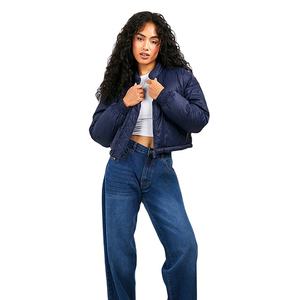 เสื้อแจ็คเก็ตผู้หญิงสำหรับฤดูหนาว น้ำหนักเบา ผลิตจากโพลีเอสเตอร์ 100% ระบายอากาศได้ดี ไซส์ใหญ่ ออกแบบได้ตามสั่ง ขายส่ง เสื้อผ้าสตรีทแวร์สำหรับผู้หญิง - Product Image 2