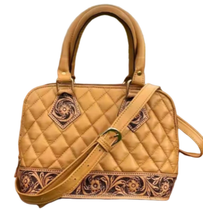 Monedero de eslinga con herramientas manuales de primera calidad, cuero acolchado hecho a mano, ecológico, hecho en La India para uso diario de las mujeres - Product Image 2