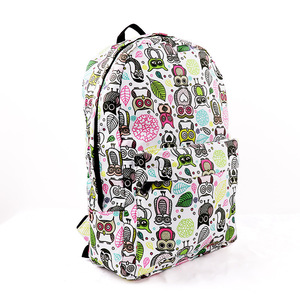 Mochila Casual con Estampado de Búho para Mujer, a la Moda, con Correa Desmontable, Diseño Ergonómico e Impermeable - Product Image 3