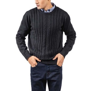 เสื้อสเวตเตอร์ถักแบบสวมหัวของผู้หญิงเสื้อสเวตเตอร์ถักแบบสวมหัวมีซิปครึ่งตัวสำหรับฤดูหนาวโลโก้ออกแบบได้ตามต้องการ - Product Image 1