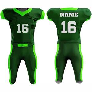 Maillot de football américain unisexe OEM/ODM le plus vendu – Vente chaude, sublimé, respirant, à manches courtes, uniforme personnalisable - Product Image 1