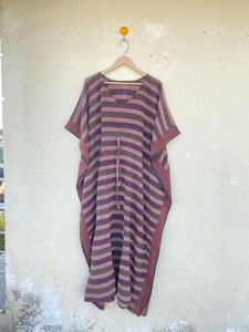 ชุดเดรสคาฟตันผ้าไหมรีไซเคิลจากอินเดียขนาดฟรีไซส์สำหรับเพื่อนเจ้าสาวโบฮีเมียนสำหรับฤดูร้อนฤดูใบไม้ร่วงและฤดูใบไม้ผลิคุณสมบัติแห้งเร็วสำหรับชีวิตประจำวัน - Product Image 3