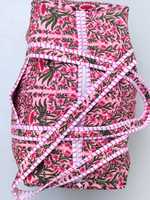 Sac fourre-tout matelassé en coton à motif géométrique floral, lavable, écologique, tendance, avec deux sangles, idéal pour le yoga et le shopping