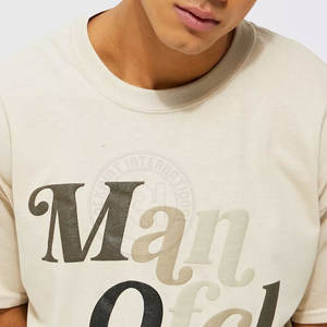 Diseño personalizado de calidad superior Puff impreso Camiseta para los hombres de las ventas calientes Slim Fit Casual Wear Men Shirt - Product Image 2