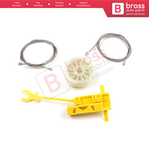 BWR5497 Juego de reparación de regulador de ventanilla eléctrica delantera izquierda para Trafic MK2 X83 JL FL EL Vivaro Primastar 2001-2015 Bross Auto Parts - Product Image 5