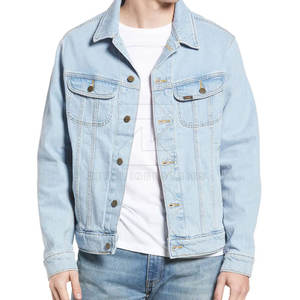Veste en jean d'hiver pour homme Easy Wear, design personnalisé de haute qualité, légère, confortable, respirante, écologique, logo sur le devant - Product Image 2