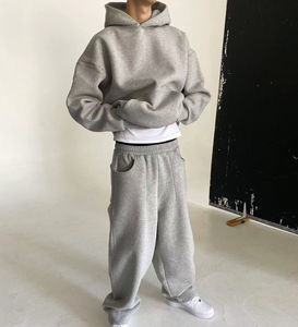 Vente chaude, survêtement pour homme de haute qualité, logo imprimé vierge, sweat-shirts, pantalons, costumes avec design personnalisé, fabriqué au Pakistan - Product Image 2