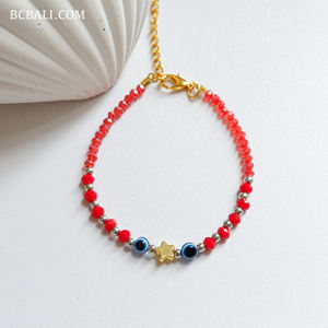 Pulseras de Cuentas de Cristal Brillante con Dijes de Estrella, Estilo Bohemia, para Mujer, Regalo para Ella - Product Image 2