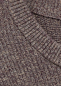 Pull en tricot pour homme personnalisé, anti-rétrécissement, style ample, couleur unie, chaud, confortable, col rond, tricot torsadé, taille basse - Product Image 5