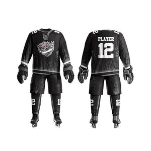 Maillot de hockey sur glace pour hommes personnalisé OEM vêtements de sport de qualité supérieure fabriqués au Pakistan - Product Image 1