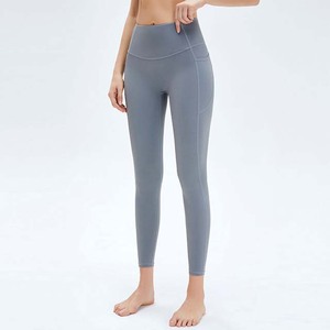 New Arrival Female Femme Girls <b>Women</b> Ladies Two Piece Green Gym Workout Set <b>Legging</b> with Bra with OEM service - Product Image 2