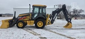 รถแบคโฮล้อเดอร์มือสอง John Deere 310 SJ น้ำหนักบรรทุก 9 ตัน เครื่องยนต์ Kubota JCB รุ่นปี 2020 ชิ้นส่วน MOOG มอเตอร์ แบริ่ง ผ่านการทดสอบและตรวจสอบแล้ว - Product Image 2