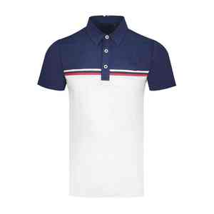 Polo de sport Slim Fit pour hommes Chemises de golf en polyester et spandex à séchage rapide Design uni - Product Image 6