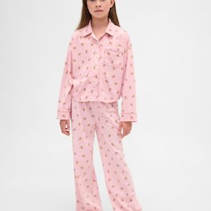 Wholesale <b>Girls</b> <b>Sleepwear</b> Cotton Kids Nightwear Set Custom Print sustainable Children <b>Sleepwear</b> Factory Direct - Product Image 3