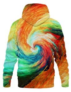 Sudadera con capucha OEM personalizada 100% de alta calidad para hombre con estampado 3D normalmente 88 a 92% poliéster y 8 a 12% Spandex 180 a 220 GSM - Product Image 2