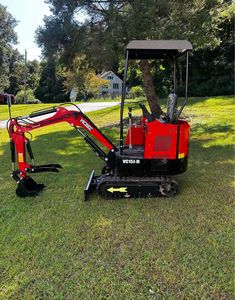 FREE SHIPPING VICSEC VC15JR EPA CE Engine 1 ton 13.5HP mini excavator Eaton <b>Hydraulic</b> <b>Cylinder</b> Core Motor Pump Gearbox Gear PLC - Product Image 1