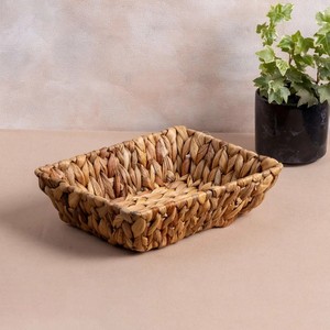 Bandeja trenzada de excelente calidad para exhibir joyas, bandejas de jacinto de agua hechas a mano a bajo precio - Product Image 2