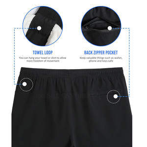 Pantalones cortos deportivos de estilo callejero para hombre, nueva tendencia, algodón, informal, patrón sólido, de talla grande, cierre de cintura elástica en oferta - Product Image 2