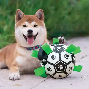 Produsen 2024 Logo grosir awet buatan khusus bola pintar interaktif Aksesori hewan peliharaan mewah mainan anjing