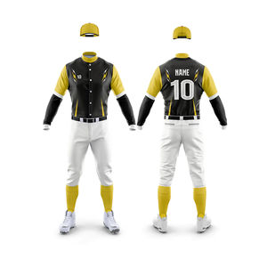 Nueva llegada 2025 uniforme de béisbol equipo de desgaste uniforme de béisbol hecho por proveedor paquistaní - Product Image 4