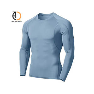 Camiseta de Manga Larga Lisa de la Mejor Calidad para Hombre, Camiseta Transpirable, Camiseta Elegante - Product Image 6