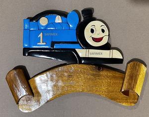 Plaque de nom de porte d'enfant Plaque décorative en bois - Product Image 1