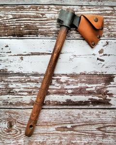 Venta al por mayor personalizado de alta calidad OEM ODM servicio profesional Damasco acero cabeza Tomahawk supervivencia caliente-forjado caza hecho a mano - Product Image 2