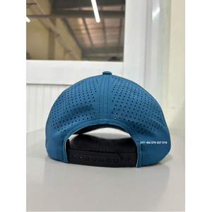 Gorra de golf impermeable con visera curva elegante, 5 paneles estructurados, cierre a presión, bordado 3D, OEM, moda para exteriores - Product Image 4