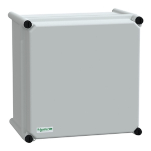 Contenitore Elettronico e per Strumenti SCHNEIDER ELECTRIC NSYPLSC2727G con Pannello Posteriore in Poliestere Opaco PC IP66 27x27x18cm - Product Image 1