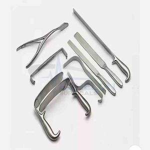 A + Quality Set of 9 Pcs Gluteos Instrumentos quirúrgicos de acero inoxidable Estándar DE SEGURIDAD alimentado manualmente-ML - Product Image 5