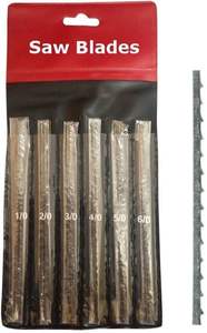 Cadre de scie à vis à tension réglable, lames de scie réglables de 2 pouces (60 mm), 144 pièces réutilisables pour le métal et les matériaux durs - Product Image 5