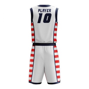 Ensemble d'uniformes de basketball personnalisés en polyester respirant de haute qualité pour jeunes, toutes tailles, maillot de sport imprimé, uniforme de tir à trois points - Product Image 2