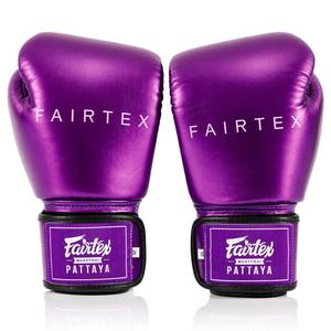 Guantes de Boxeo MMA de Piel Sintética Fairtex Personalizados para Entrenamiento Profesional, Antideslizantes, Absorbentes de Humedad, con Cierre y Logotipo Personalizado - Product Image 6