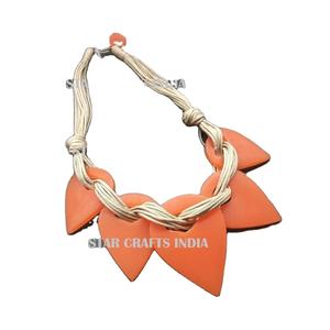Envío rápido estilo Vintage cuentas de resina collar largo y pulsera moda colorida Bohemia joyería de declaración para mujer - Product Image 1