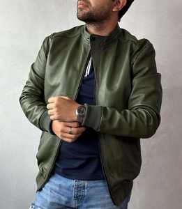 แจ็คเก็ตหนังผู้ชายแบบปรับได้ ดีไซน์ใหม่ตามสั่ง ราคาปรับได้ ผลิตโดยมืออาชีพ คุณภาพดีที่สุดสำหรับแจ็คเก็ตหนังผู้ชาย - Product Image 6