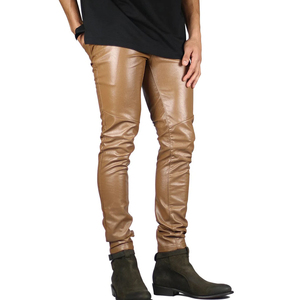 Pantalones de chándal para hombre Pantalones de cuero con logotipo personalizado para hombre Precio bajo Superventas Directo de fábrica Pantalones de cuero para hombre - Product Image 6