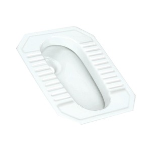 Vente en gros d'usine Md Pan toilettes pour salle de bains utilisation accroupie Pan toilette pour exportateur mondial - Product Image 2