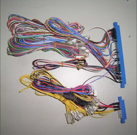 Faisceau de câbles Jamma 72+20 broches avec prise US, personnalisé et fabriqué à Taïwan pour jeux d'arcade à monnayeur 12V et 5V
