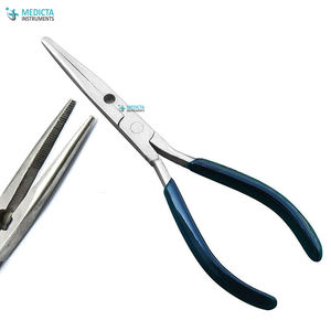 คีมจับปลาจมูกเข็มสแตนเลส6นิ้วพร้อมที่จับไวนิล - Product Image 1